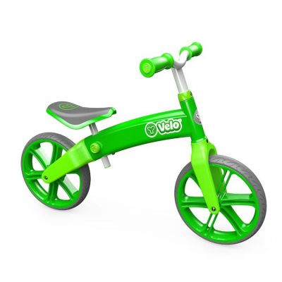 Bicicleta fara pedale Ybike Yvolution Yvelo verde