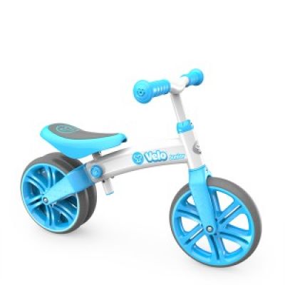 Bicicleta fara pedale Ybike Yvolution Yvelo Junior albastru