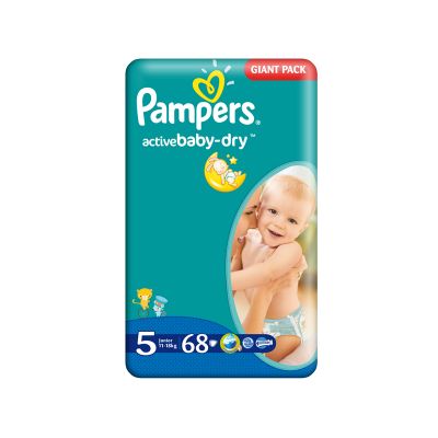 Pampers - Scutece numarul 5 Active Baby 68 buc