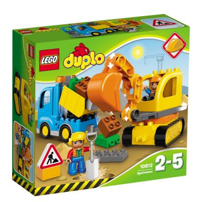 Lego Duplo Camion si excavator pe senile L10812