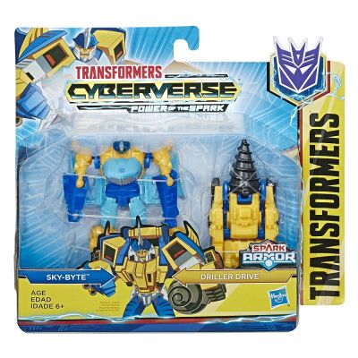 Hasbro Transformers Cyberverse Armura Spark Battle Class