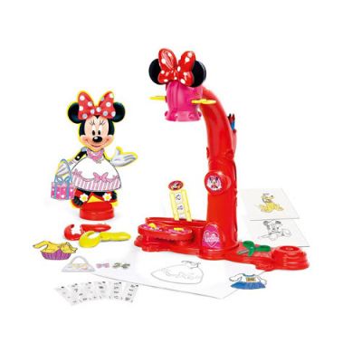 Famosa - Proiector Dress Your Minnie Mouse
