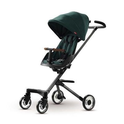 Carucior sport ultracompact Qplay Easy Verde, greutate 4.6 kg