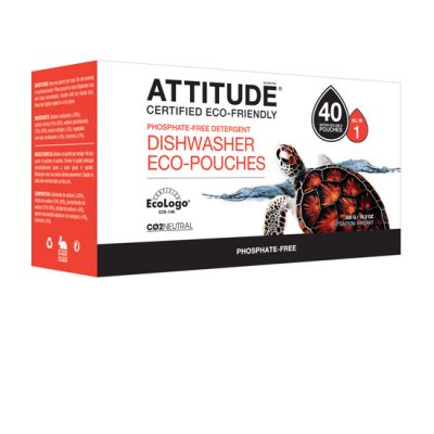 Attitude - Detergent de vase automat 40 pernite