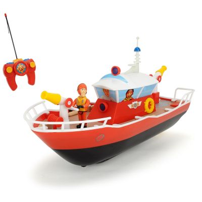 Barca Fireman Sam Titan cu telecomanda Dickie Toys 