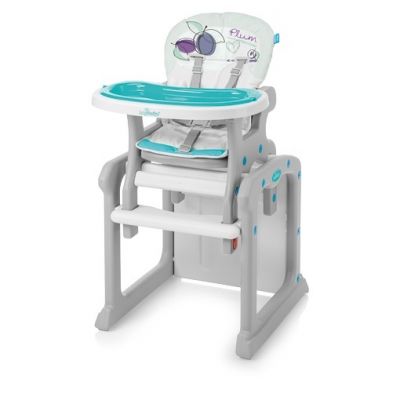 Scaun de masa multifunctional 2 in 1 Baby Design Candy turquoise
