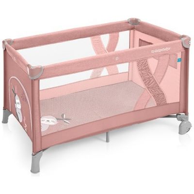 Patut pliabil un nivel Simple Pink Baby Design