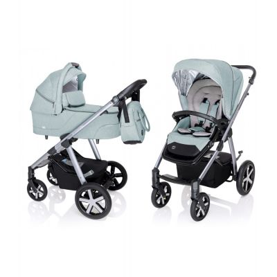 Baby Design Carucior 2 in 1 Husky + Winter Pack 05 Turquoise
