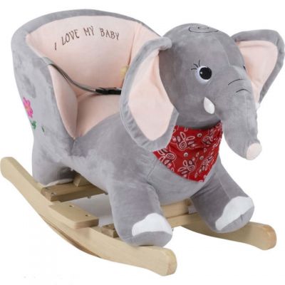 BabyGo - Balansoar cu Sunete Elefant