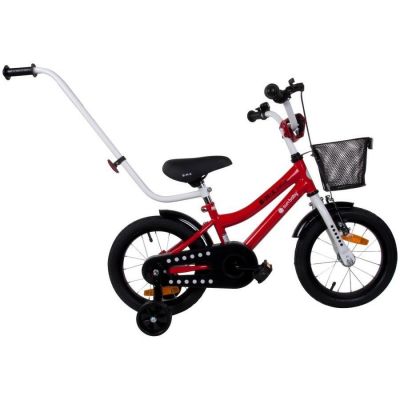 Bicicleta cu maner BMX Junior 14 inch Rosu Sun Baby