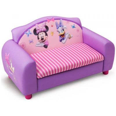 Delta Children - Canapea si cutie de depozitare Minnie Mouse