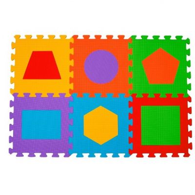 Baby Ono - Covoras puzzle 6 piese forme geometrice 