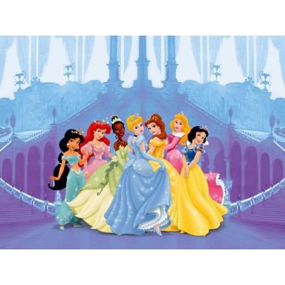 Diverse - Fototapet copii Printese Disney la bal 360x254 cm