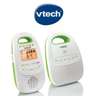 Interfon digital bidirectional Vtech BM2000, include melodii si lampa de veghe, raza actiune 300 m