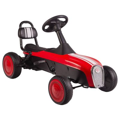 Kidscare - Kart cu pedale Retro rosu