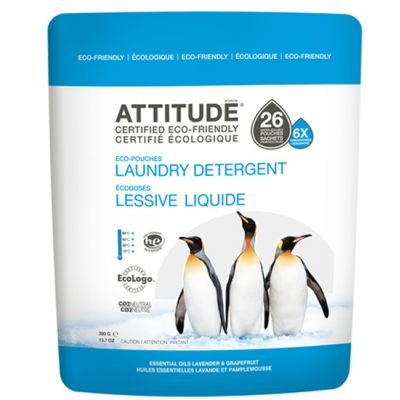 Attitude - Detergent lichid pernite Lavanda si Grapefruit 26 buc.