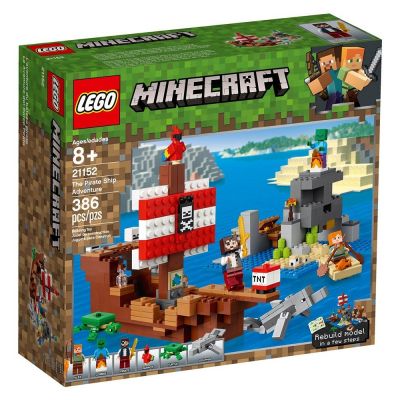 Lego Minecraft  Aventura corabiei de pirati L21152