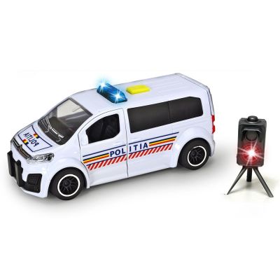 Masina de politie Citroen SpaceTourer cu radar de viteza Dickie Toys