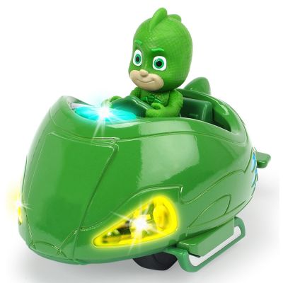 Masina Eroi in pijama Mission Racer Gekko cu figurina Dickie Toys