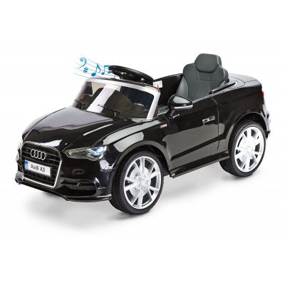 Masinuta electrica Toyz Audi A3 2x6V Black cu telecomanda