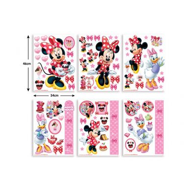 Walltastic - Stickere decorationale Disney Minnie Mouse
