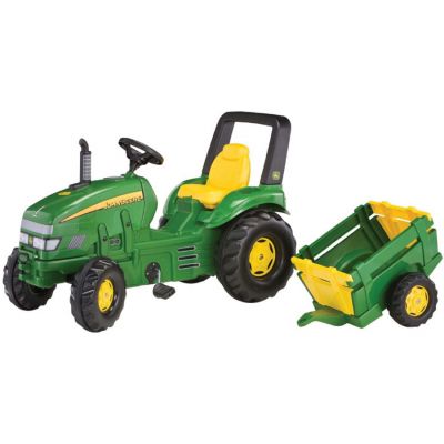 Rolly Toys - Tractor cu pedale si remorca 035762 