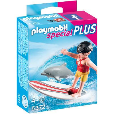 Playmobil - Surfer cu placa pe surf