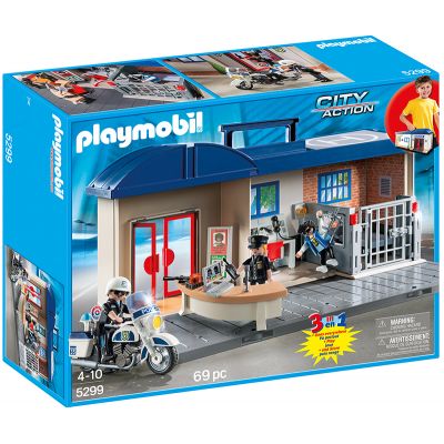 Playmobil - Set Mobil Sectie De Politie