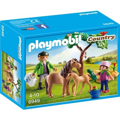 Playmobil - Veterinar cu ponei si manz