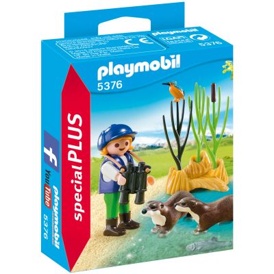 Playmobil - Tanara exploratoare cu vidre