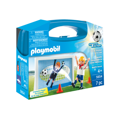 Playmobil - Set portabil - poarta de fotbal