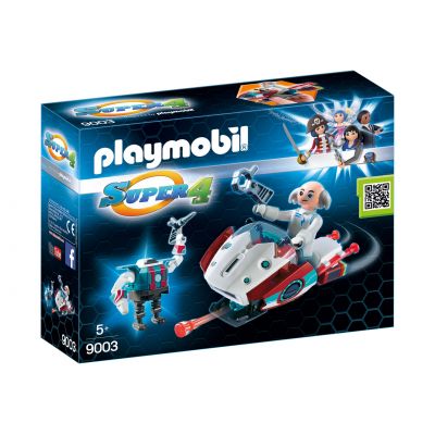 Playmobil - Super 4 - skyjet, dr. x si robot