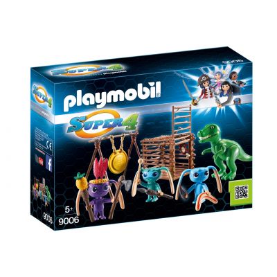 Playmobil - Super 4 - razboinici cu t-rex