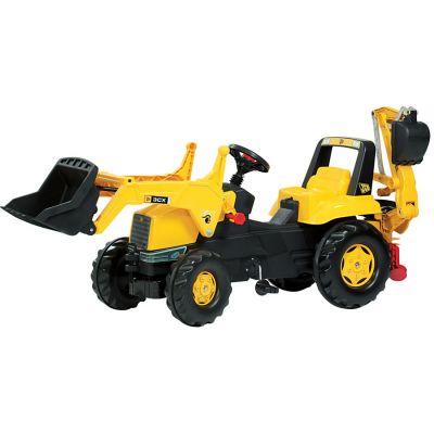 Rolly Toys - Tractor excavator cu pedale 812004