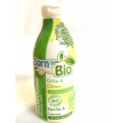 Born to Bio - Sampon bio pentru par gras 300ml