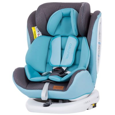 Scaun auto rotativ 0-36 kg cu Isofix Chipolino Tourneo baby blue 