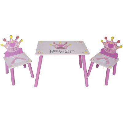 Delta Children - Set masuta si 2 scaunele Princess