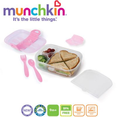 Munchkin - Set hranire Mealtime Click Lock 
