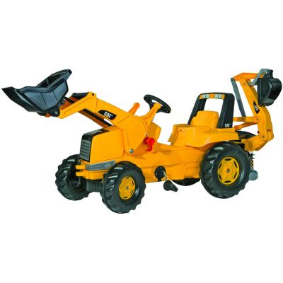 Rolly Toys - Tractor excavator cu pedale 813001