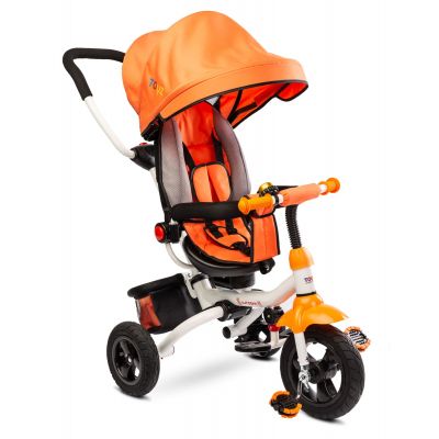 Tricicleta pliabila cu sezut reversibil Toyz Wroom Orange