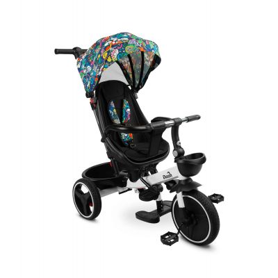 Tricicleta cu maner parental si scaun reversibil Toyz DASH Melanj