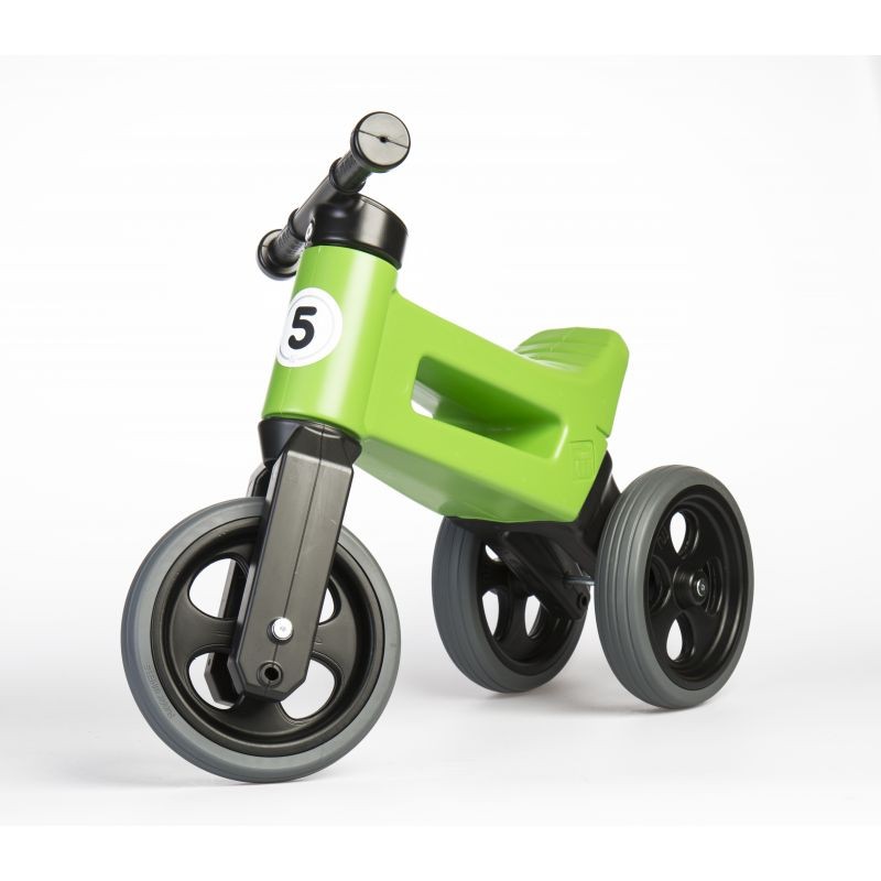 Vehicol Fara Pedale Rider Sport 2 In 1 Funny Wheels Green De La