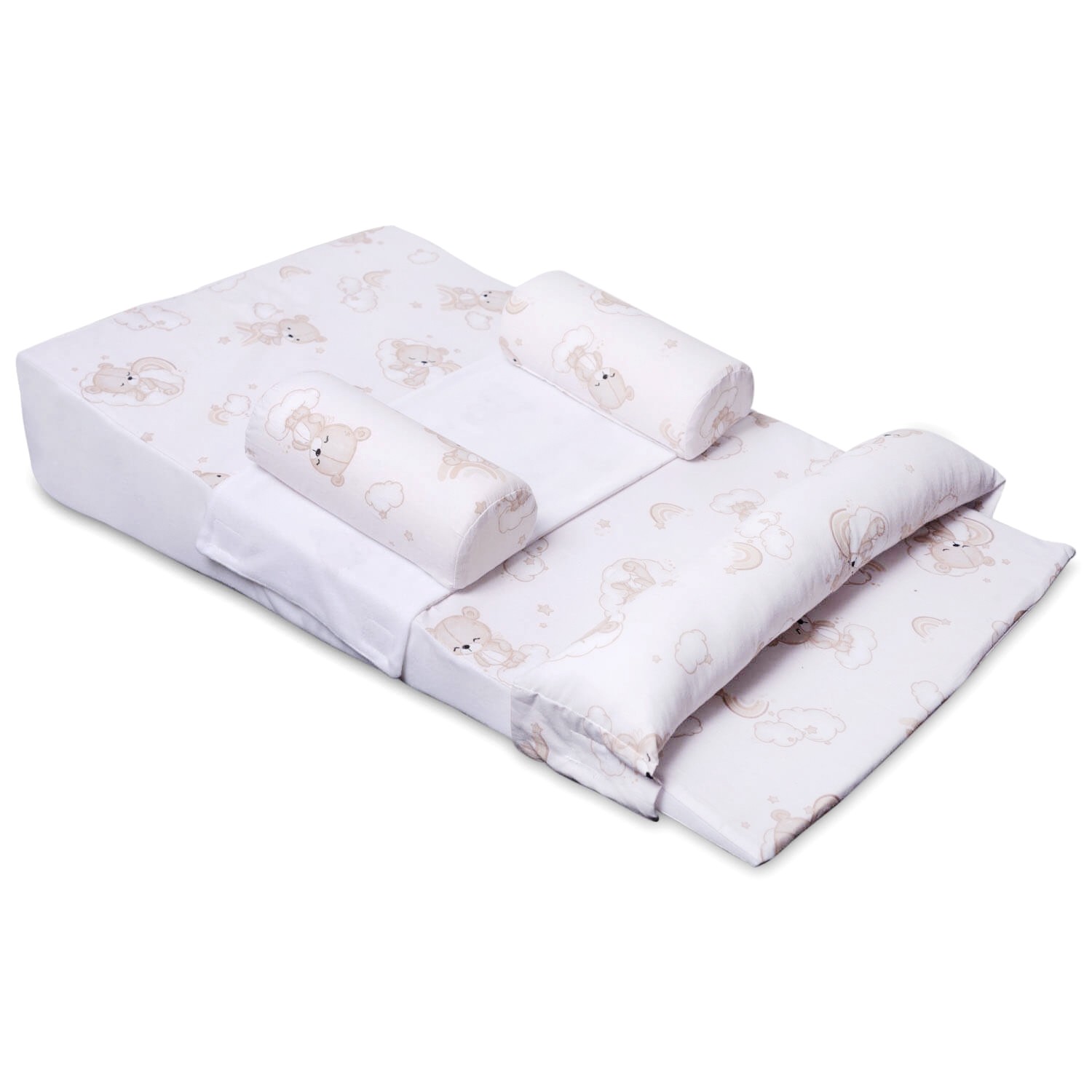 Perna antireflux pentru bebe 4 in 1 Kidizi Sleepy Bear