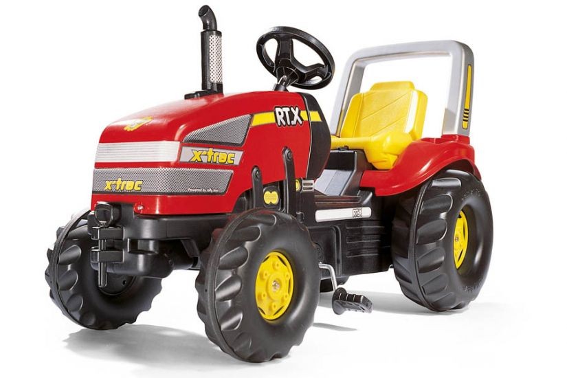 Tractor Cu Pedale Copii 035557 Rosu De La Rolly Toys