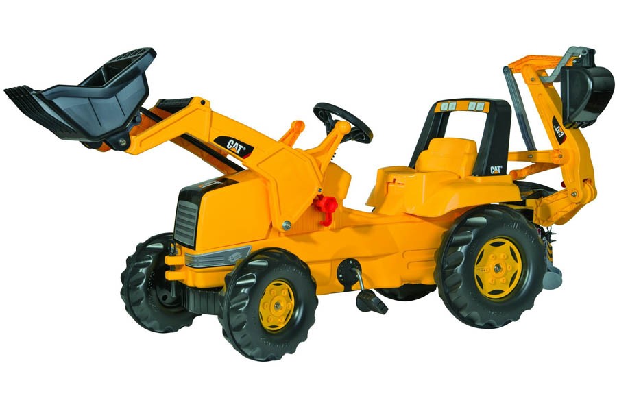 Rolly Toys Tractor excavator cu pedale 813001 Bebebliss.ro