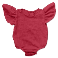 Body bebelusi din muselina cu volanase Kidizi Irma chilli