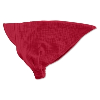 Bandana copii din muselina ajustabila cu cozoroc Kidizi Surya chilli