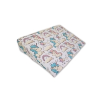 Perna antireflux cu husa detasabila bumbac 40x59 cm Kidizi Beige Unicorn