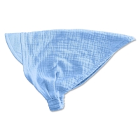 Bandana copii din muselina ajustabila cu cozoroc Kidizi Surya sky