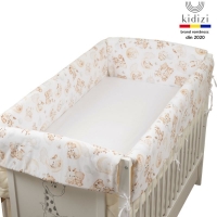 Aparatori laterale patut inalte Kidizi Maxi Just Dreaming, pentru pat 120x60 cm